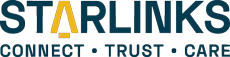 Starlinks | Connect – Trust – Care Logo